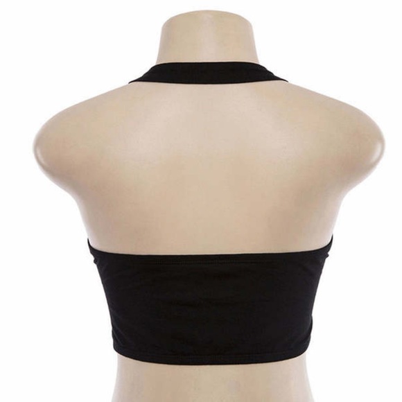 BUCKLE HALTER TOP - Picture 4 of 4